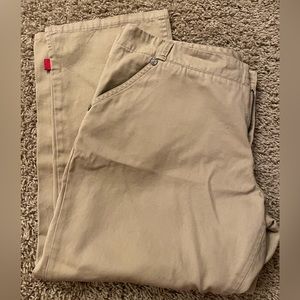 Rusty capri straight leg pants